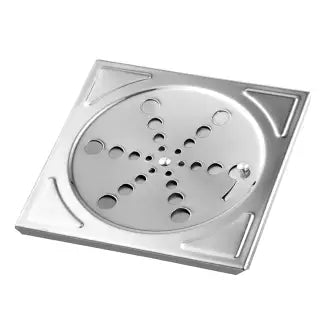 Grelha Quadrado Rotativo Inox S/Caixilho 15X15 Leão