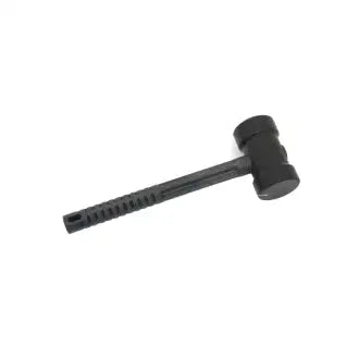 Martelo Borracha 80Mm Preto Plástico Roma