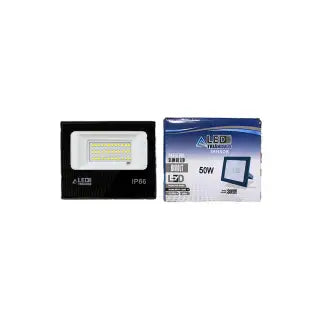Refletor Led C/Sensor 50 Leds Branco Bivolt