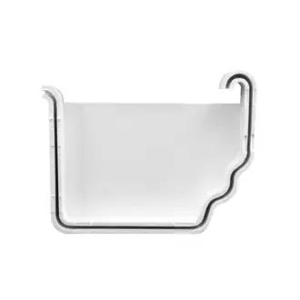 Cabeçeira Direita Calha 117Mm Pvc