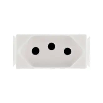 Tomada 10A S/Placa Modular Branca Aria Tramontina