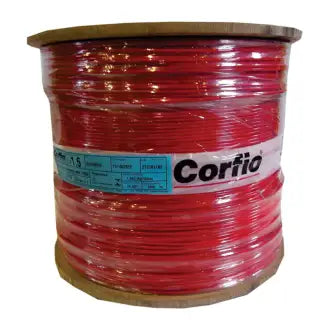 Cabo Flexível Bobina 1,5Mm Vermelho Corfio C1400