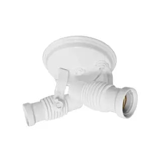 Spot P/2 Lâmpadas 100W Bivolt Branco Luzon