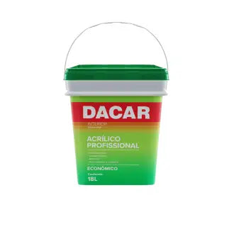 Tinta Acrílica Dacar Profissional Interior 18L Gelo