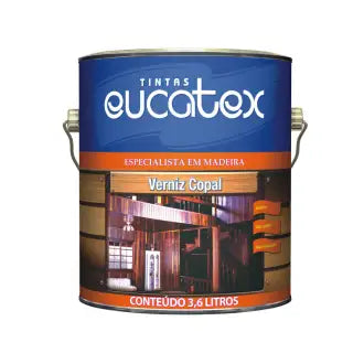 Verniz Copal Incolor Brilhante 4X3,6 Eucatex