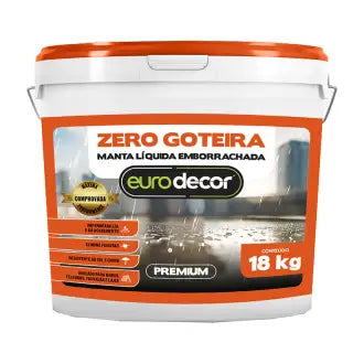 Manta Impermeabilizante Líquida 18Kg Eurodecor Branca
