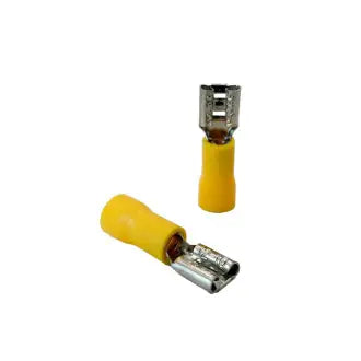 Terminal Fêmea Pre Isol 4X6mm Am C100