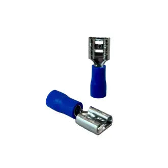 Terminal Fêmea Pré Isolado 1,5X2,5Mm C100