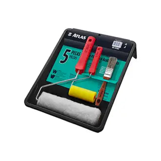 Bandeja Pintura Conjunto C5 Peças 23Cm Atlas