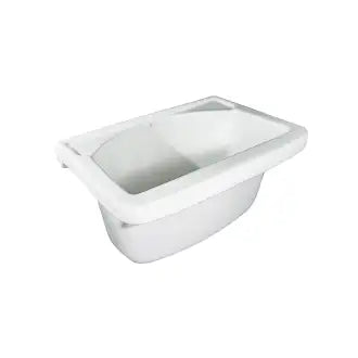 Tanque Louça 22L Branco 51X27cm Suspenso