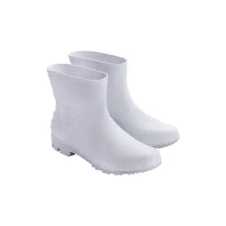 Bota Pega Forte Branca Cano Curto 3/4 S/Forro 35/6 C3