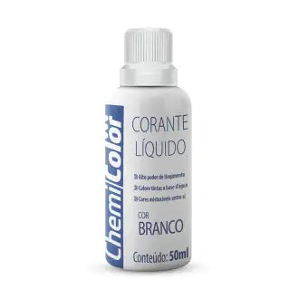 Corante Líquido Branco Chemicolor 50G