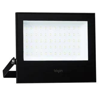 Refletor Led 100W Pt 6500 Slim Elgin Biv