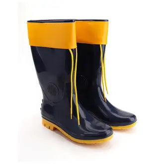Bota Pega Forte Azul/Amarelo 335 C/Gola S/Forro 44/5 C3