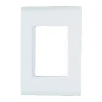 Placa 2X4 C/3 Postos Branca Liz Tramontina