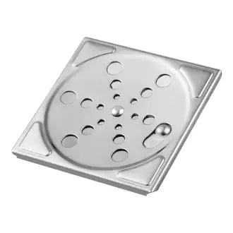 Grelha Quadrado Rotativo Inox S/Caixilho 10X10 Leão