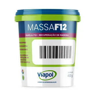 Massa Calafetar Madeira Branca F12 6X400 Viapol