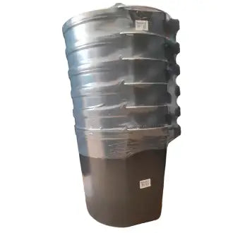 Balde Concreto Plástico 16L Preto Ecoplastic C6