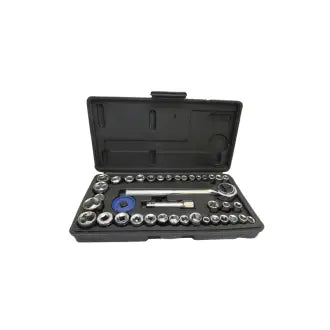 Chave Soquete 1/4 Cr-V 40 Peças Titani