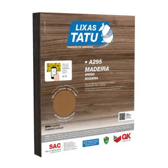 Lixa Madeira 100 Lixas Tatu A295 C50