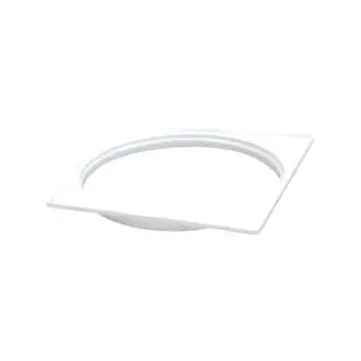 Porta Grelha Quadrada Branca Dn100 Krona
