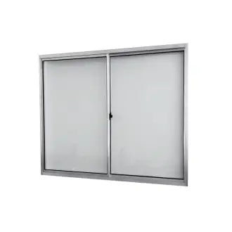 Janela Alumínio 2 Folhas Vidro Liso 1,0Ax1,2 Esquadrimax