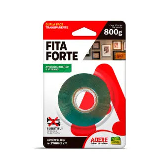Fita Dupla Face Transparente 19X02m Adermax