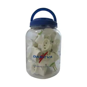 Pino T 2P+T 10A Branco Daneva C12