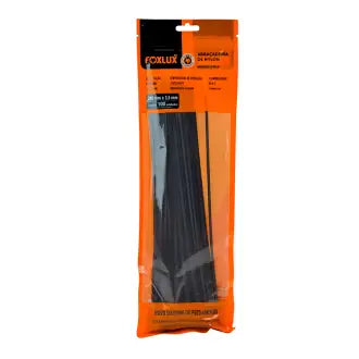 Abraçadeira Nylon 280Mmx3,5 Preta Foxlux C100