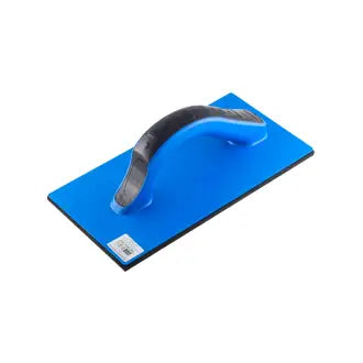 Desempenadeira Plástica Borracha 14X27 Azul Plasuni
