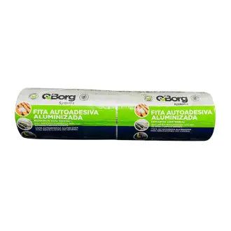 Impermeabilizante Fita 0,45X10m Qborg Alumínio Rl 0,6Mm
