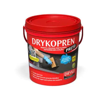 Impermeabilizante P/Lajes Preto 4X3,6L Drykopren