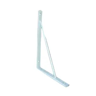 Suporte Prateleira 20Cm Branco Mão Francesa Leve Overtime