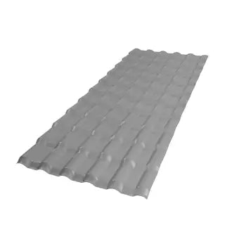 Telha Pvc Plan 242X88 Concreto Afort