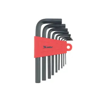 Chave Allen 09 Peças 1,5 A 10Mm Preto Cromo Vanádio Mtc