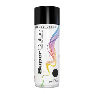 Tinta Spray Preto Fosco 6X350 Tekbond