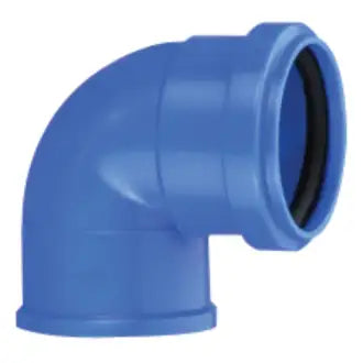 Joelho 90 Anel 38Mm Azul Krona C25