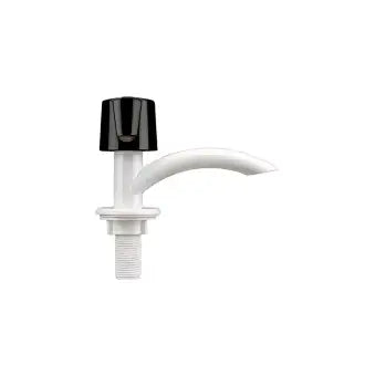 Torneira Plástico Lavatório 1/2 Branco Rebouças C12