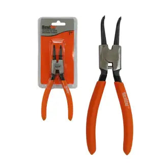 Alicate Trava Anel Externo Curvo 7" Bestfer