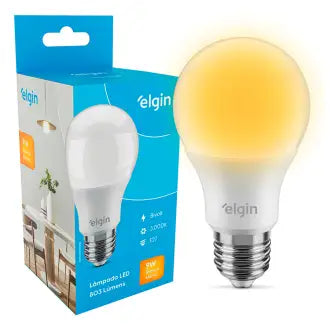 Lâmpada Led 9,0W 3000K Elgin C10