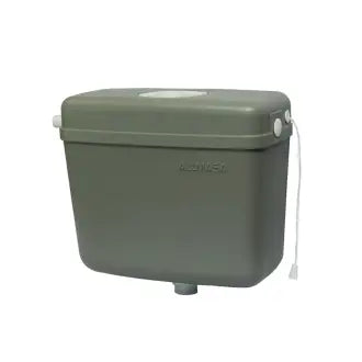 Caixa Descarga S/Engate 9L Cinza Alumasa C5
