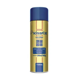 Cola Contato 340G Spray Kisafix
