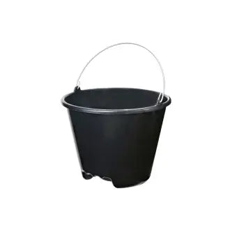 Balde Concreto Plástico 12L Preto Arqplast