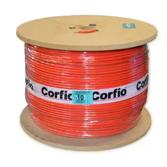Cabo Flexível Bobina 10,0Mm Vermelho Corfio C500