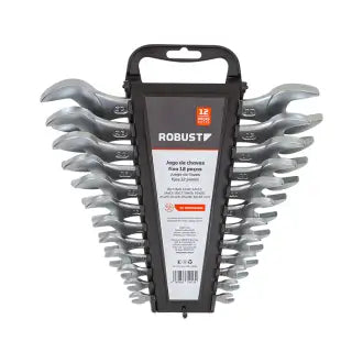 Chave Fixa 06X07a30x32mm 12 Peças Robust