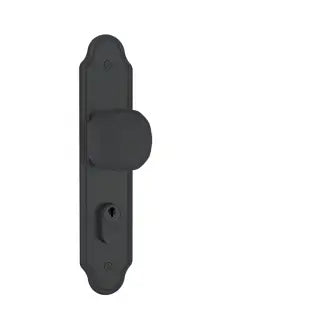 Fechadura Externa Bola Fixa Preto Fosco 80302