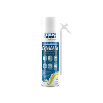 Espuma Poliuretano Expandido 500Ml/320G Tekbond