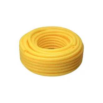 Mangueira Corrugada 3/4X10m Amarela Krona