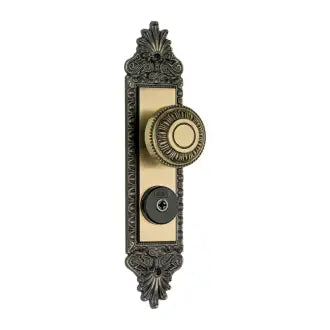 Fechadura Externa Bola Colonial Tetra 180304 Fixa Stam