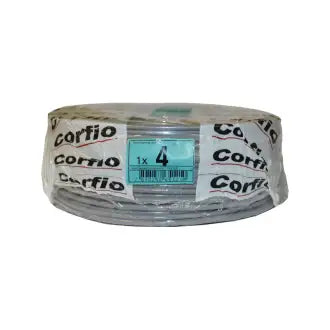 Cabo Flexível 4,0Mm Cinza Corfio C100